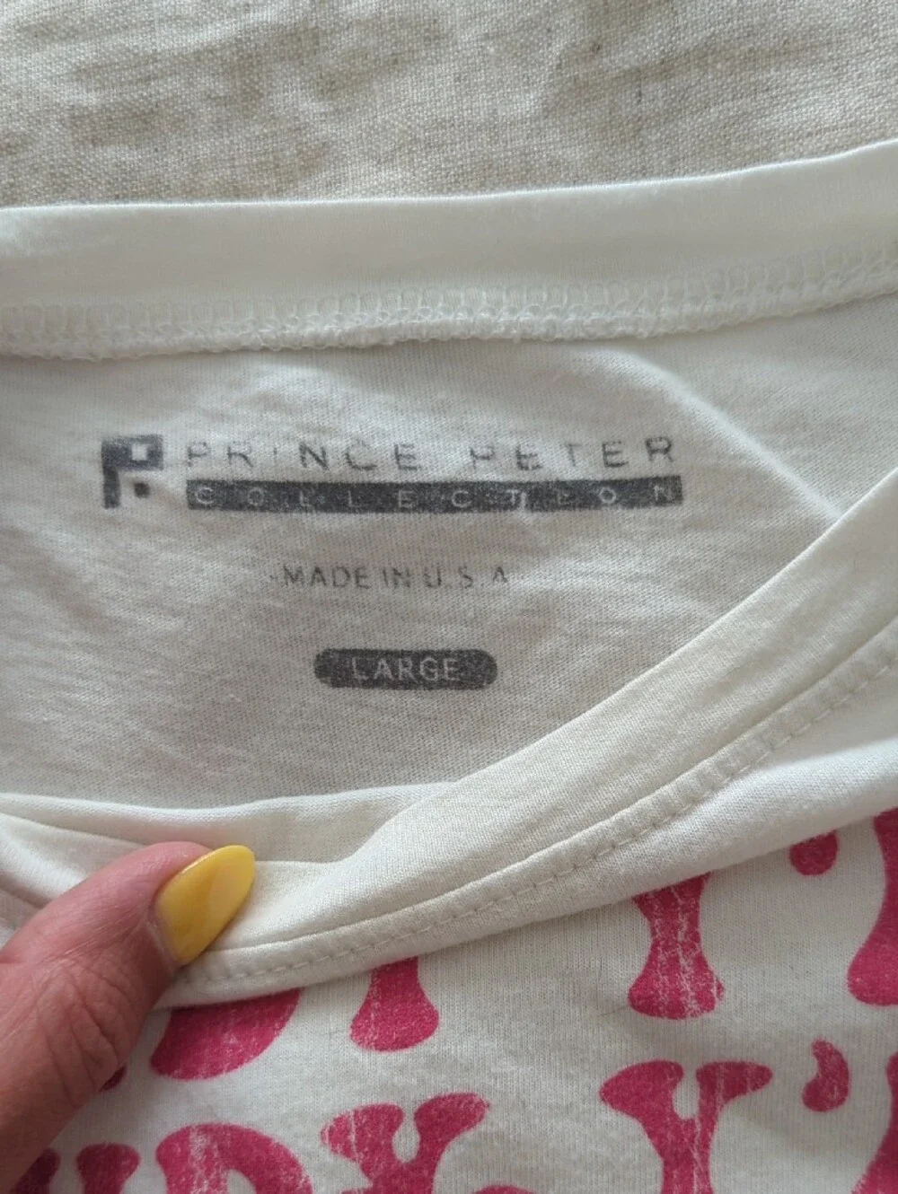 Prince Peter Collection Tees Size L
